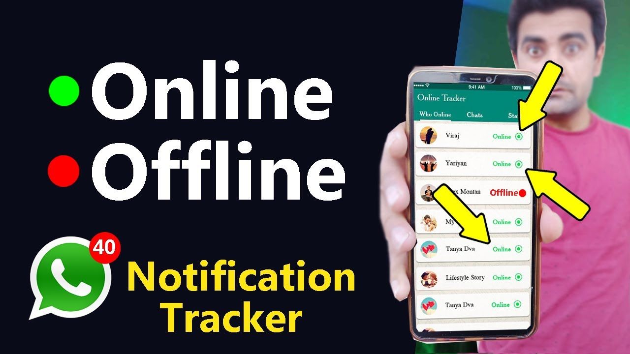 🔵Online 🔴Offline Whatsapp Notification 2020 __ Whats-app new ...