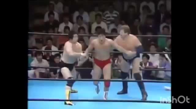 All Japan Stan Hansen Dan Spivey vs Kenta Kobashi Jumbo Tsuruta