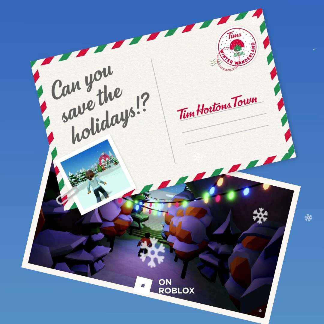 Come explore our Roblox Winter Wanderland in a holiday mission