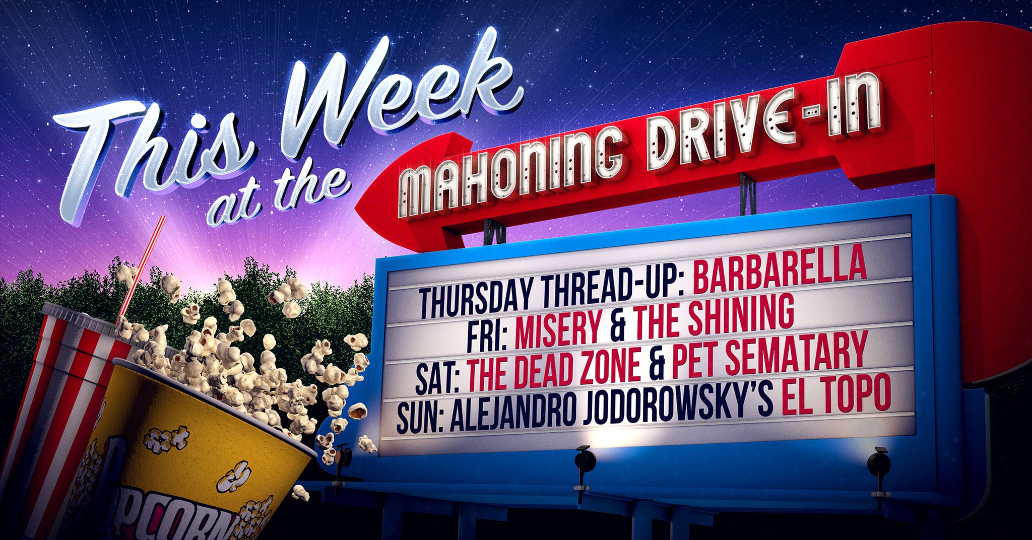 Mark slices open this weekend's films and fun at the all-35mm, all