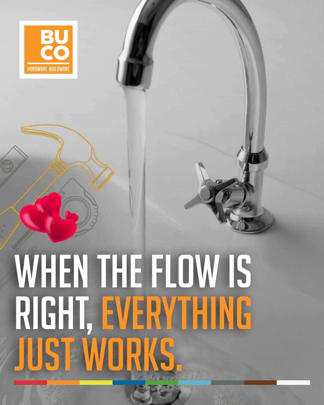 When the flow is right, everything just works. Smooth, reliable ...