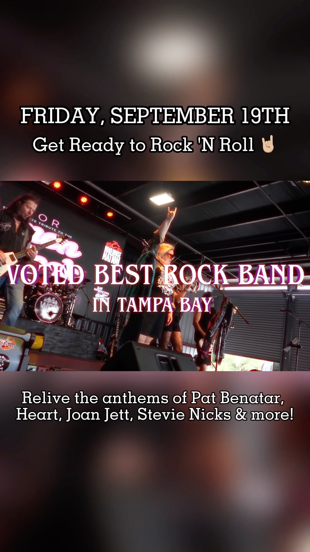 Next show and it’s our... - WOR - A Tribute To Women of Rock | Facebook