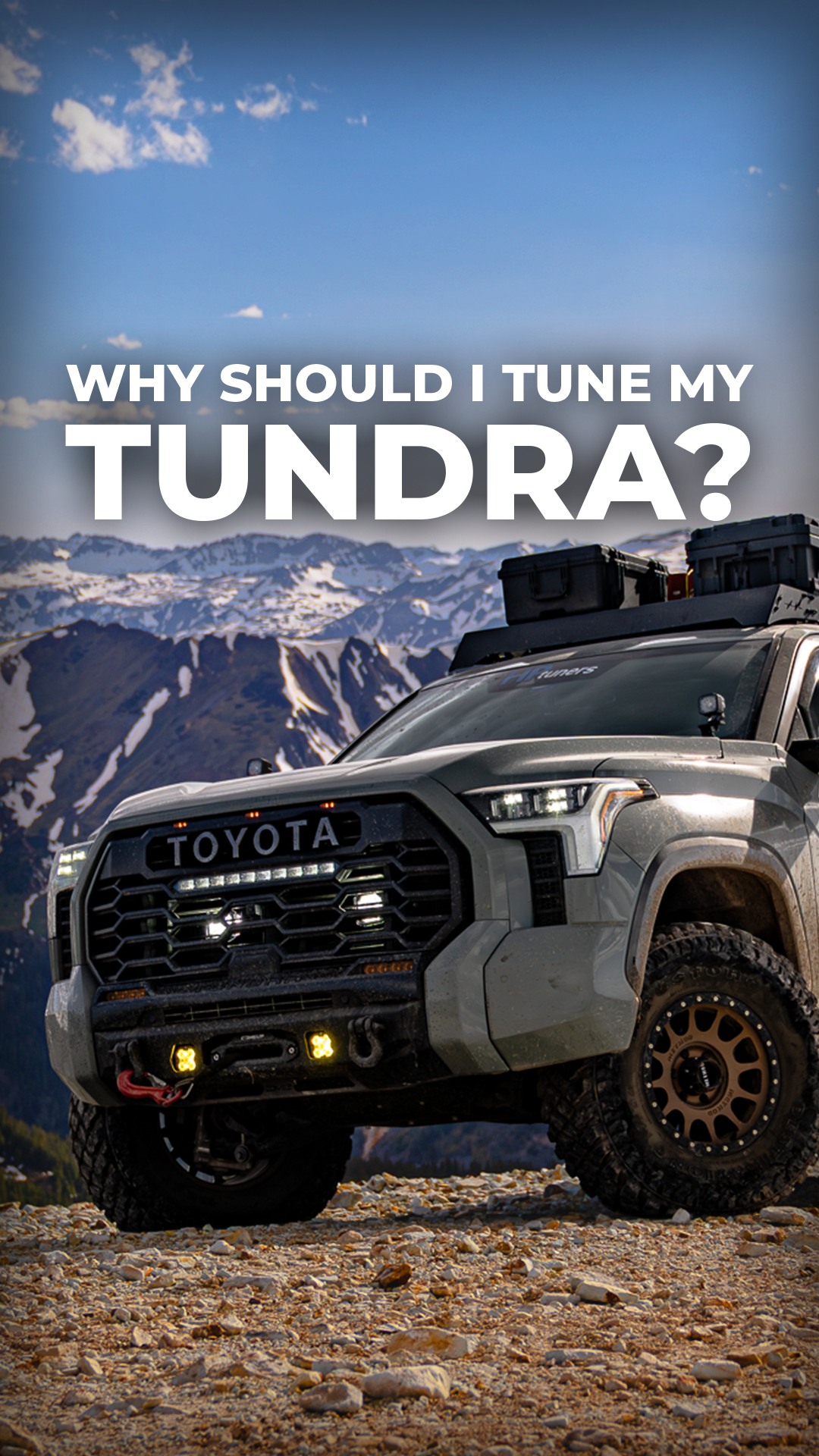 Toyota Tundra tuning has arrived. 🔥 HP Tuners now supports custom