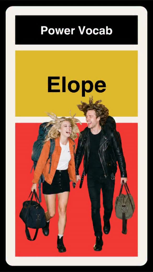 Mercedes 1, Wedding 0 🚗💀 📖 Word of the Day: ELOPE (Verb) /ɪˈləʊp ...
