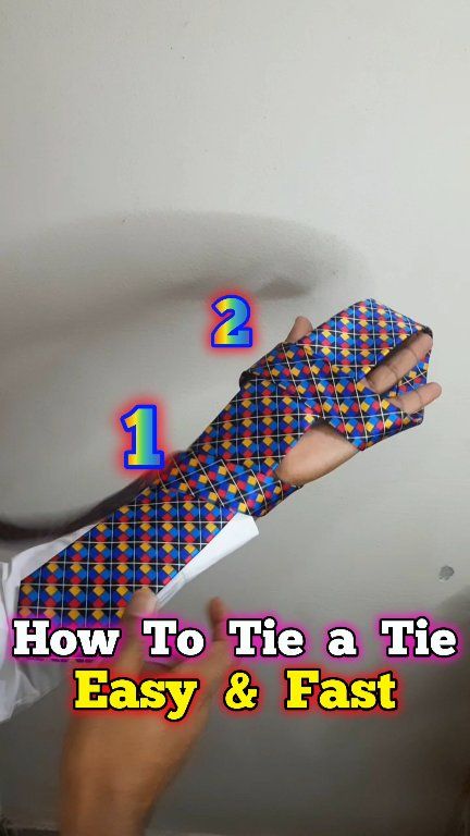 How to Tie a Tie Easy & Fast👔 #fashion #howtotieatie # ...