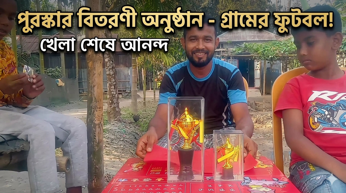 পুরস্কার বিতরণের মধ্যো