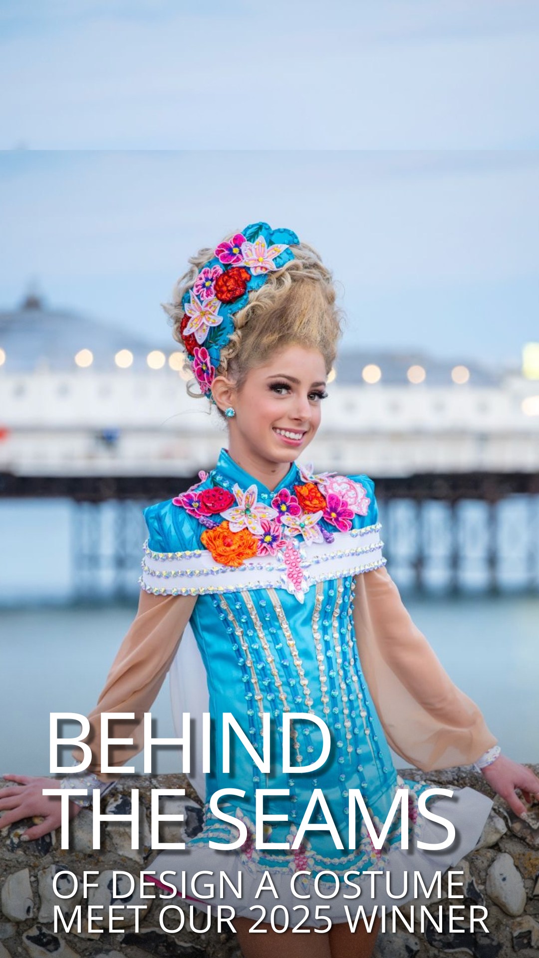 She entered a contest. Now she’s picking up her dream dress! , From entering the IDM Design A Costume Contest … to seeing the dress come to life… to picking it up in person with the amazing team at 