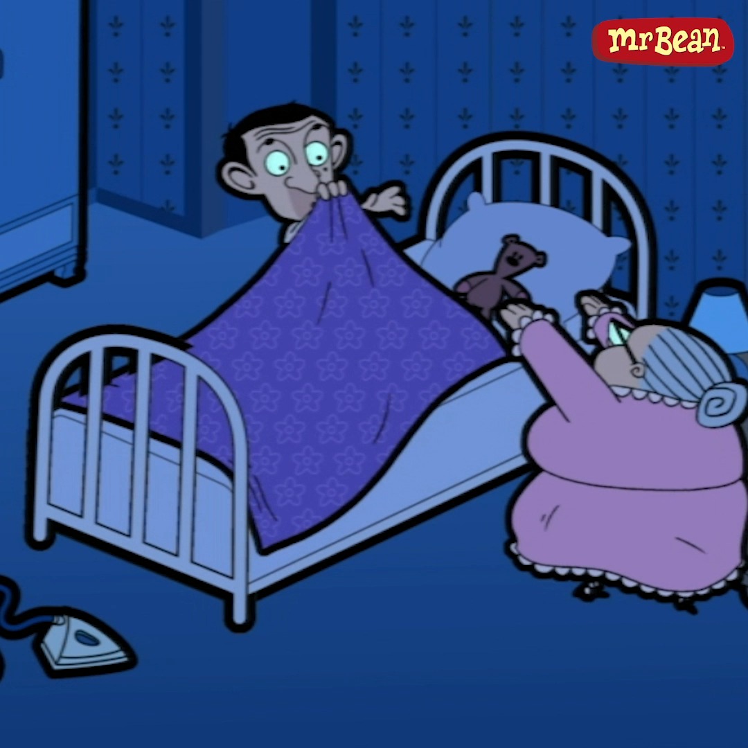Mr Bean wakes up to Mrs Wicket in his bedroom 😱 #MrBean | Mr Bean: The ...