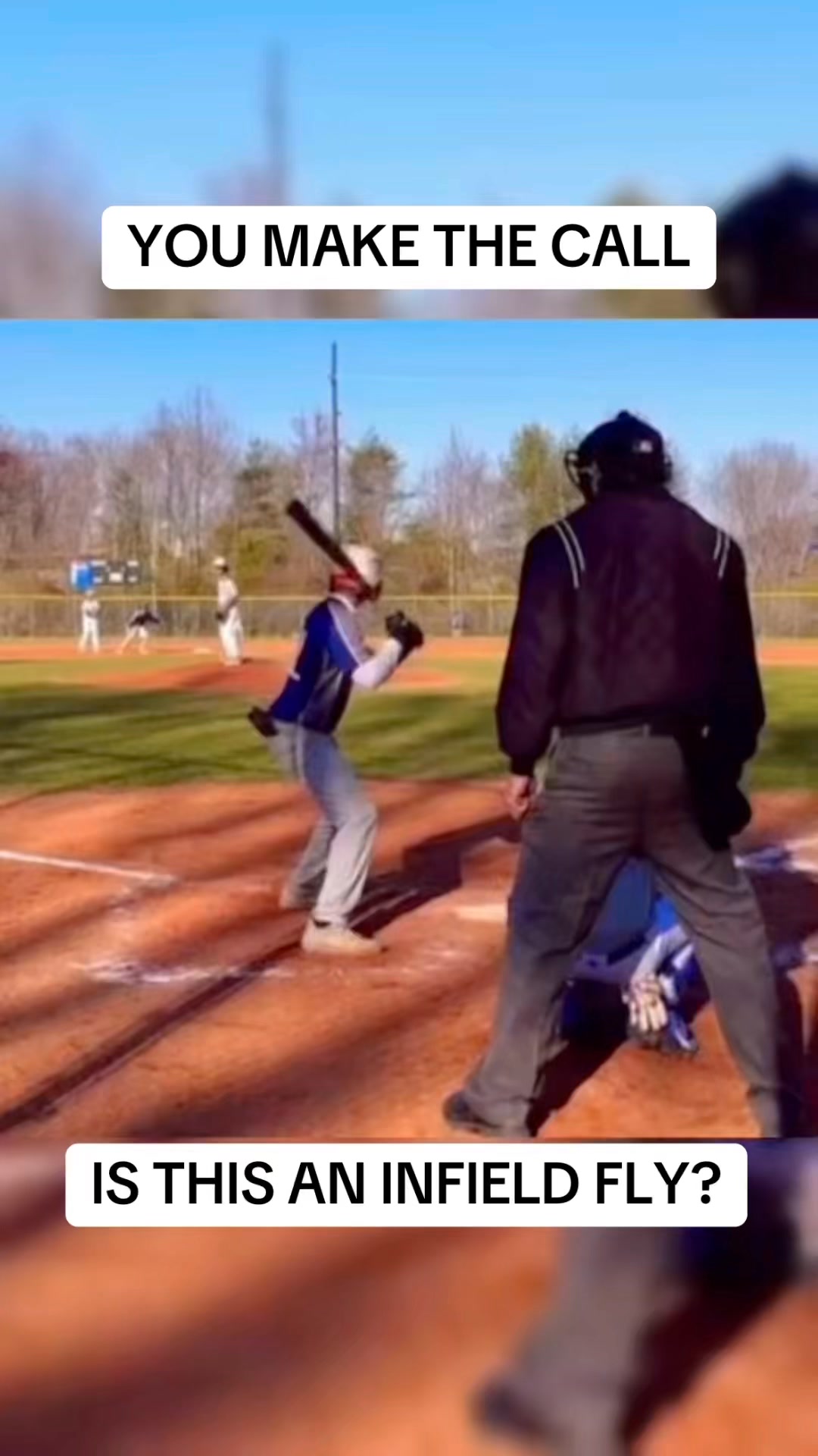 You make the call is this an infield fly? #baseball | Got Wood Baseball ...