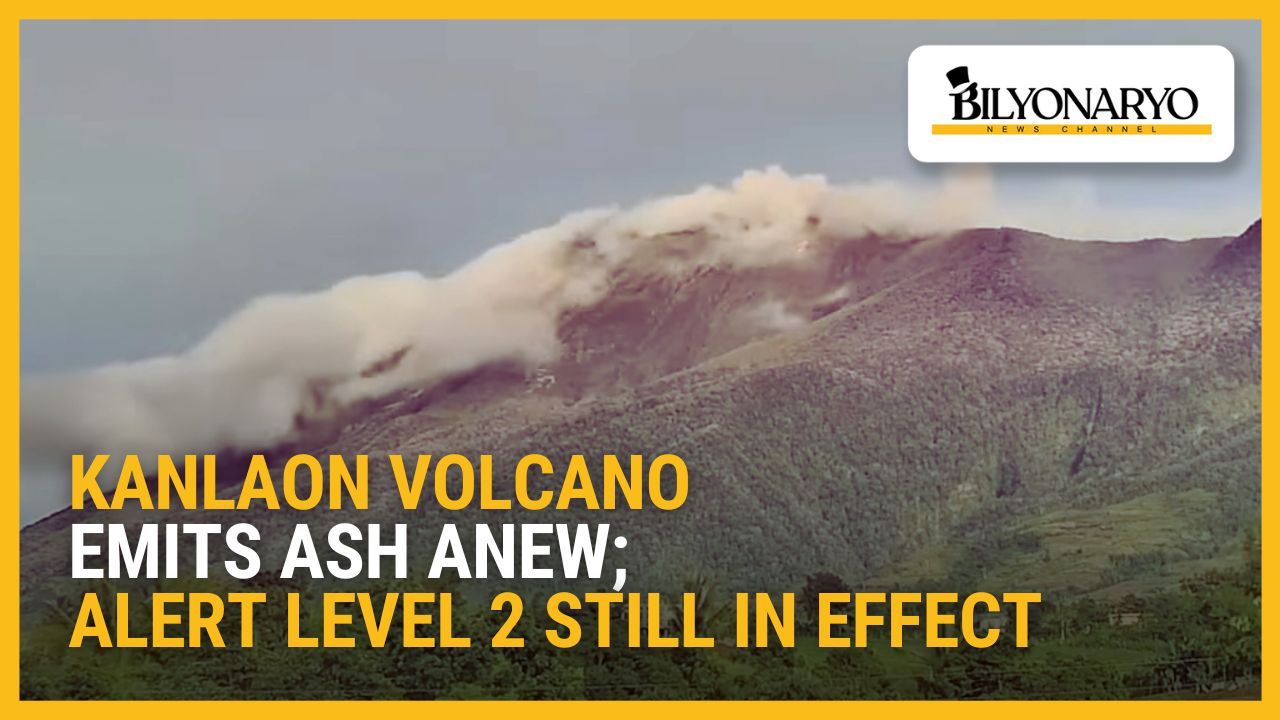 #NewsfeedWeekend | Kanlaon Volcano on Negros Island emitted ash once ...