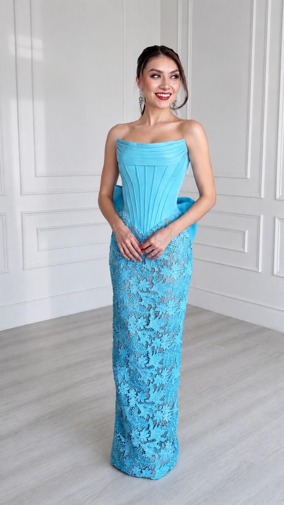 Aqua elegance made to stand out🩵✨ The perfect evening dress in San Antonio for your next special occasion✨, 👗 Visit the LARGEST dress store in TEXAS!, 📍 10515 IH-10, San Antonio, TX, 🌐 