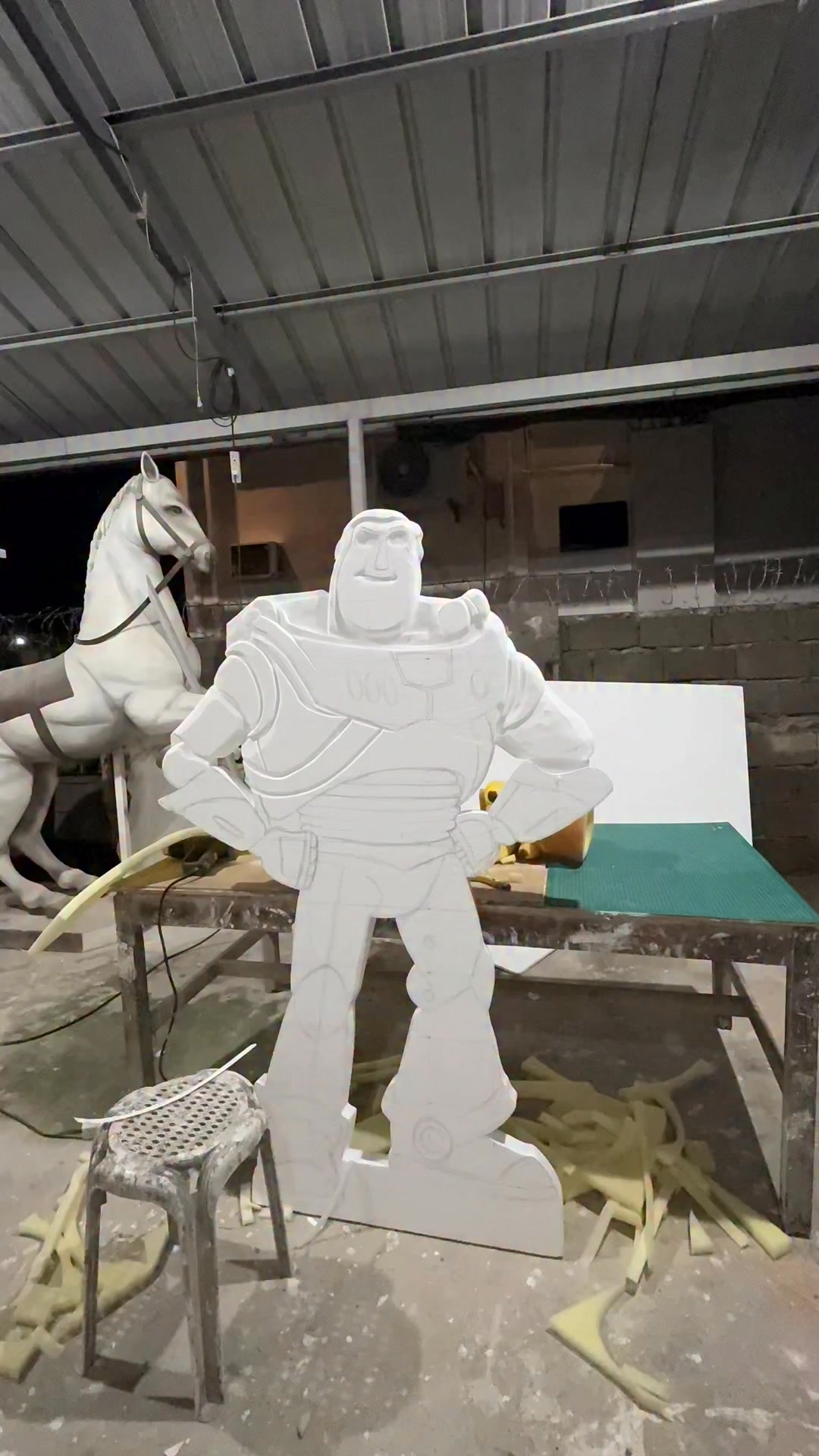 Overtime sata kadali 🧟‍♂️🧟‍♂️🧟‍♂️buzz lightyear semi 3d carving 2 ...
