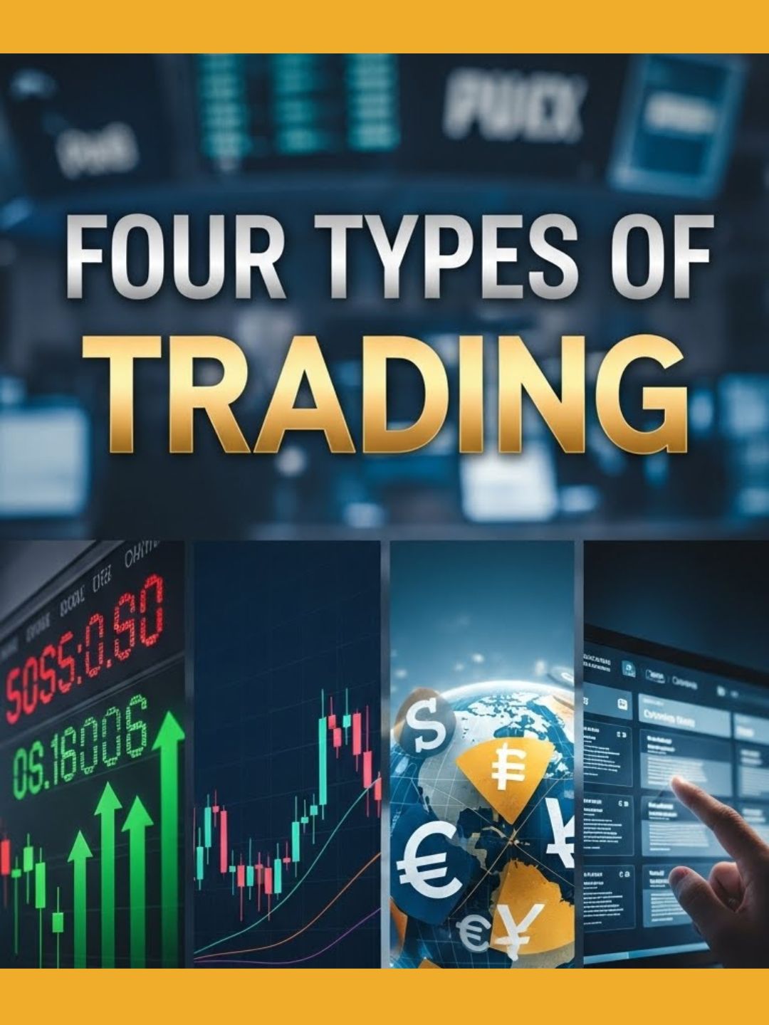 𝐅𝐨𝐮𝐫 𝐒𝐭𝐲𝐥𝐞𝐬 𝐎𝐟 𝐓𝐫𝐚𝐝𝐢𝐧𝐠 Are you confused about which trading style is ...