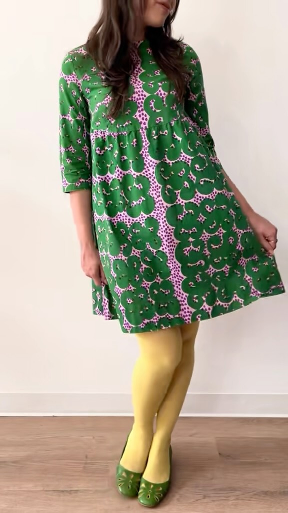 marimekko green dress Four! New! 1960s pieces online now! Which is your fave?! , 💚💜 Marimekko Keidas (Oasis) Dress, 💖 Marimekko Twig Stripe Mini , 💛🩵 Marimekko Laine (Waves) Dress, 💙🤍 Marimekko Varvunraita sublimation