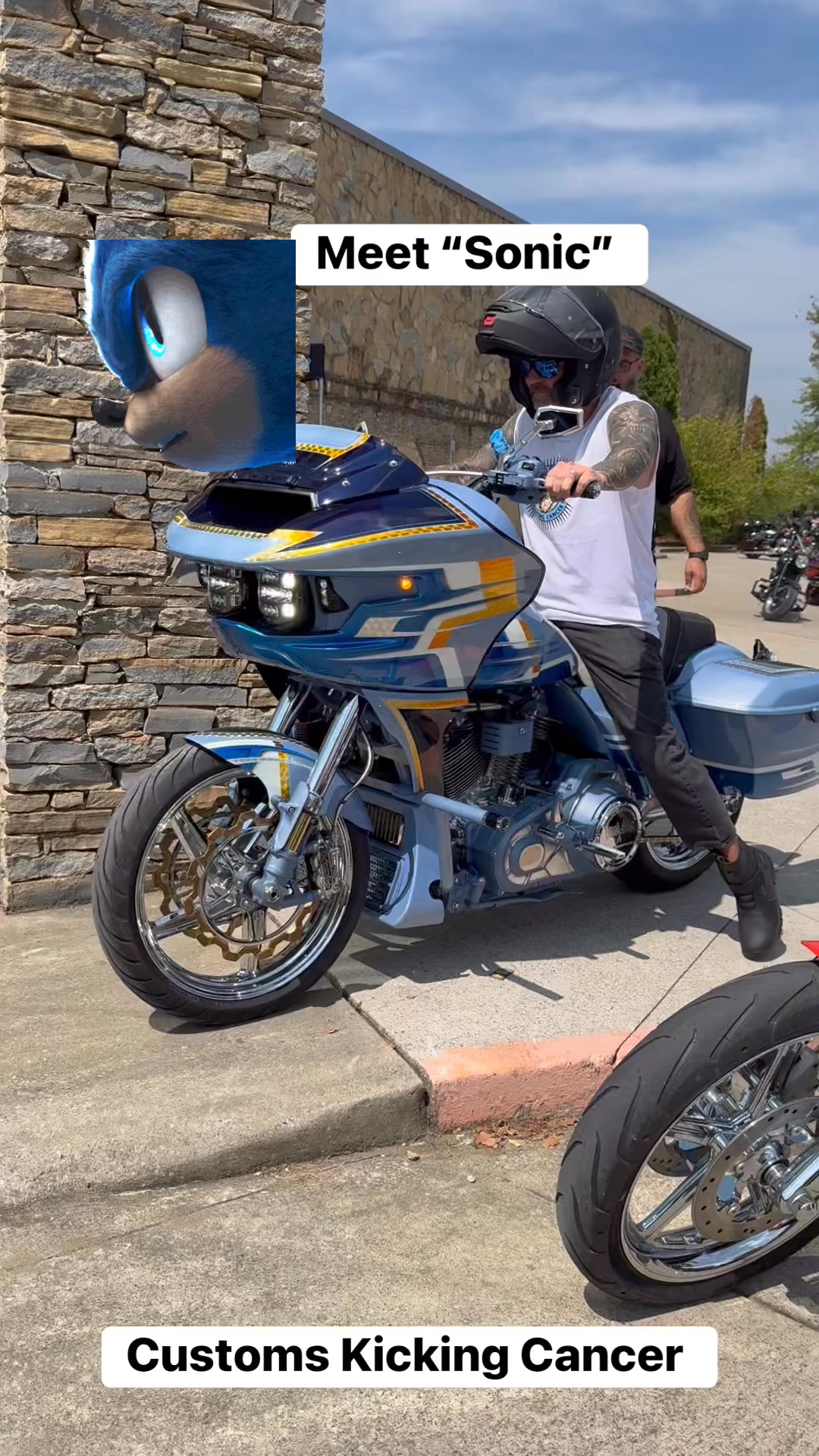 New Sonic The Hedgehog bike released at Sturgis Motorcycle Rally
