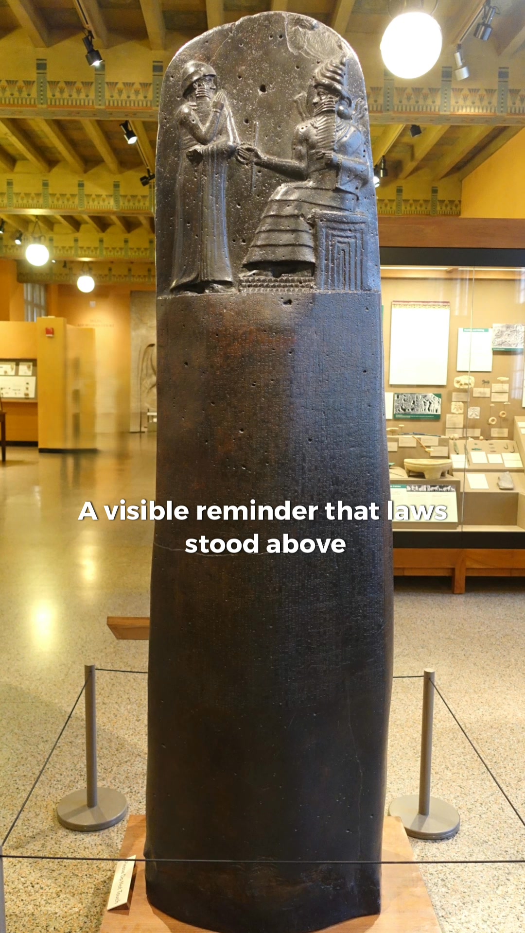 This wasn’t just a law… It was meant to be seen. The Code of Hammurabi ...