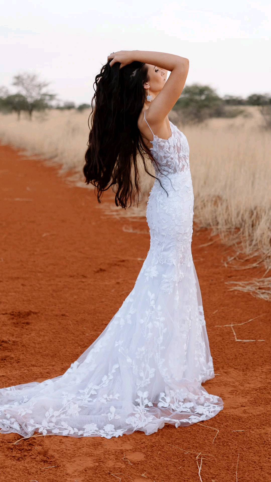 lace bridesmaid dresses pinterest Nina Dobrev Takes the Bridal Trend Beyond White Satin in a Sheer, Feathered Two-piece at Taormina Size:34/US2 Ruched Asymmetrical Mini Shirt SID-EDF20374TR