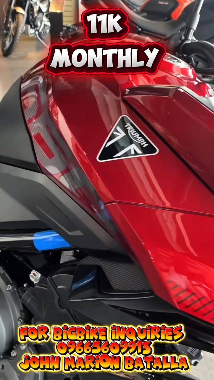 TRIUMPH TIGER SPORT 660 carnival red SRP: 572,000 visit at triumph ...