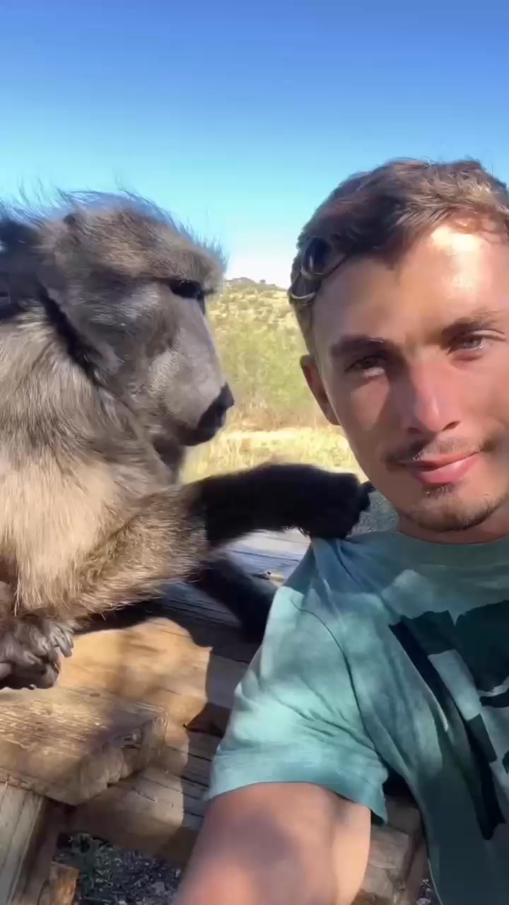 FOR THE LOVE OF ANIMALS … Ruben Lambrechts is a Namibian farmer ...