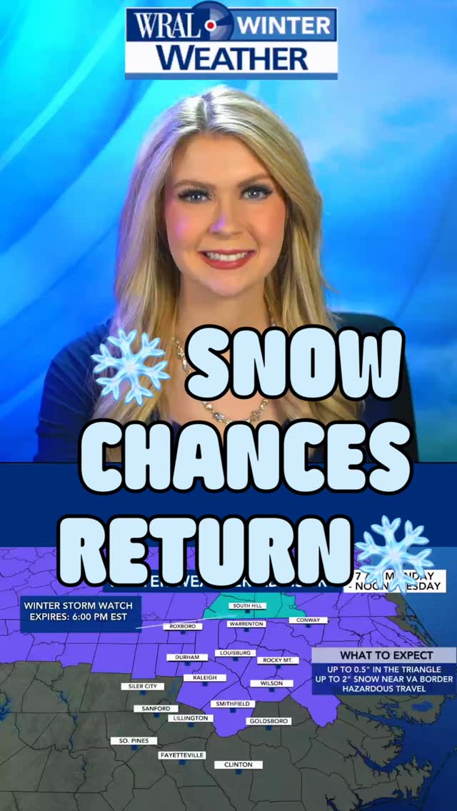 I’m filling in on WRAL News tonight - be sure to watch for updates and ...