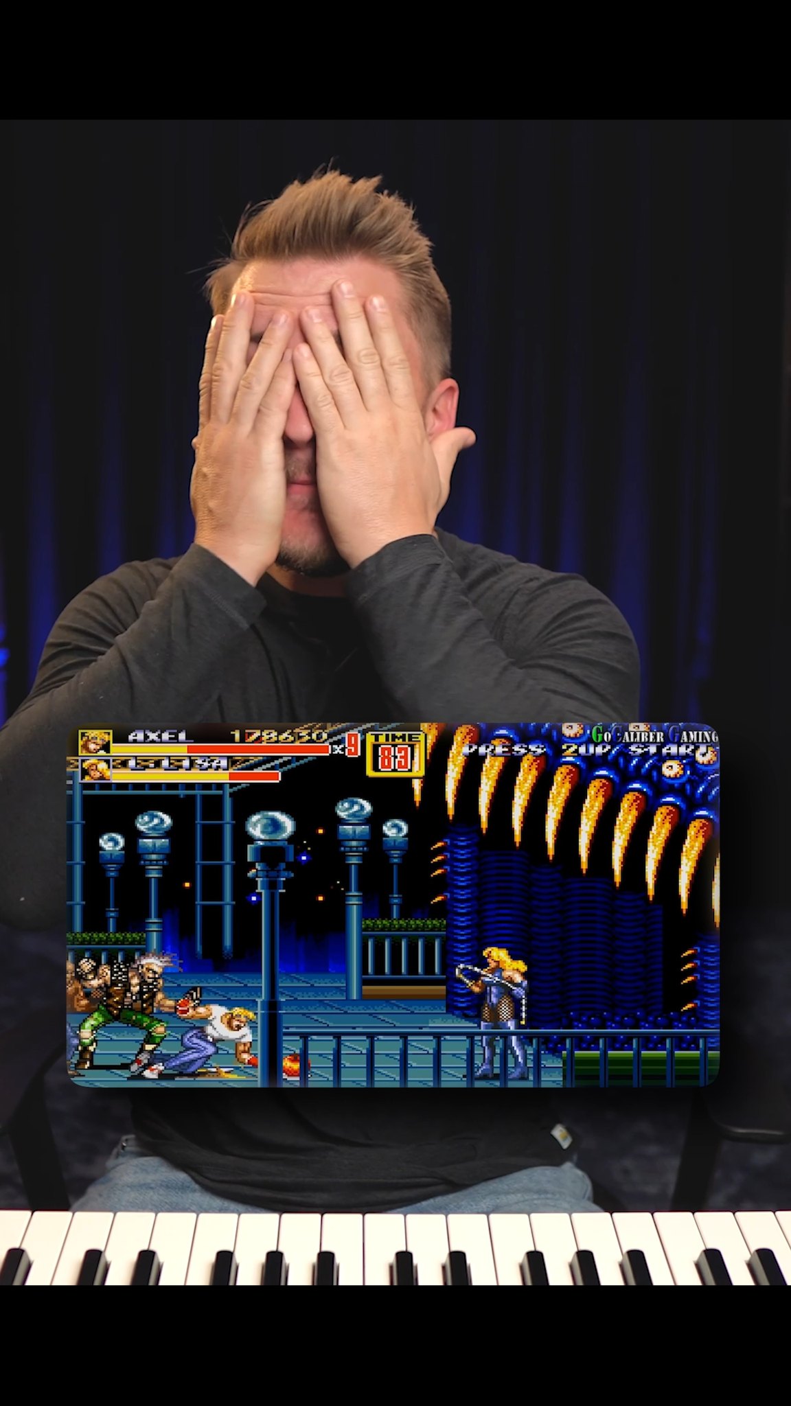 I never expected to find music THIS insane in a 90s Sega video
