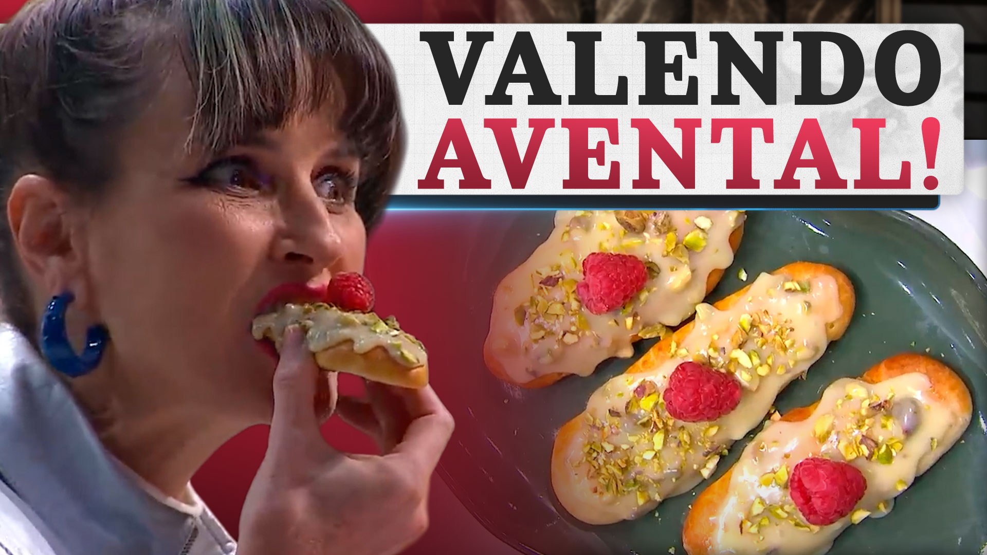 Chegou a hora da prova de fogo: os chefs provam as éclairs e decidem ...