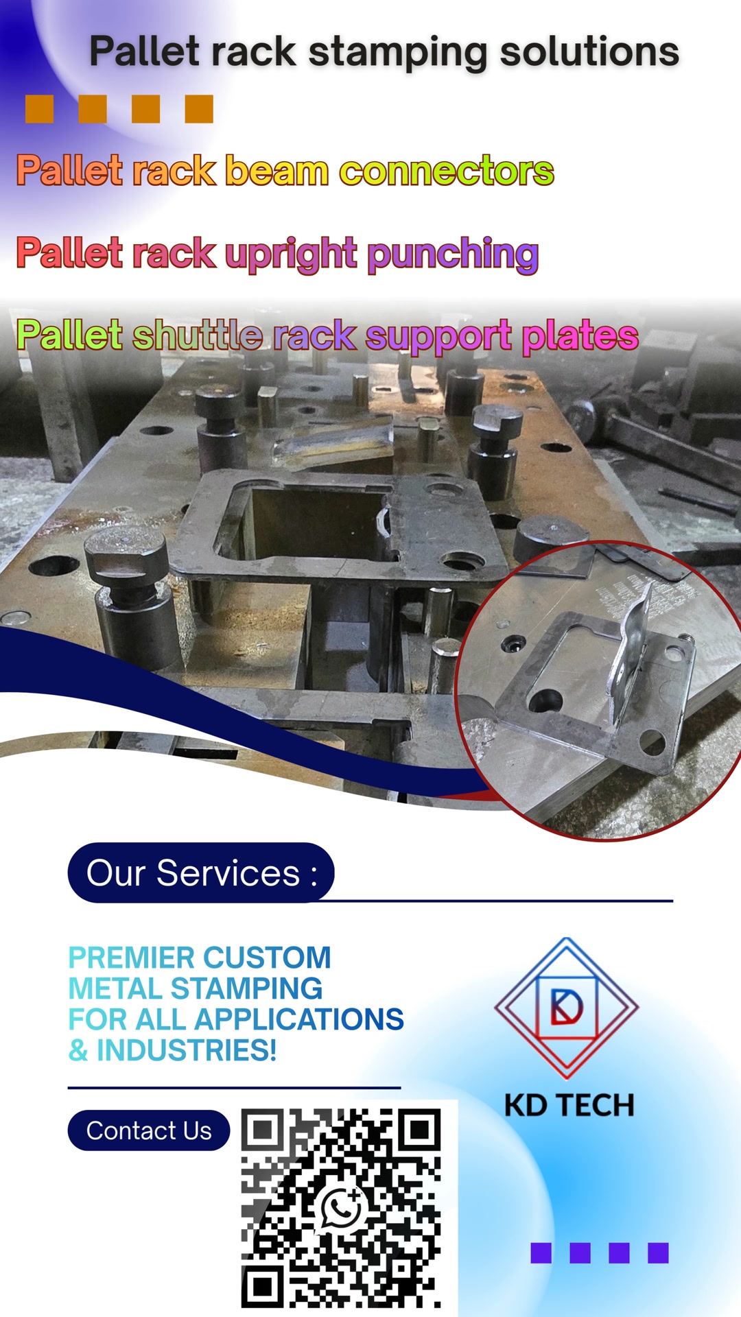 Feeding, punching, bending, forming, cutting. All in one continuous ...