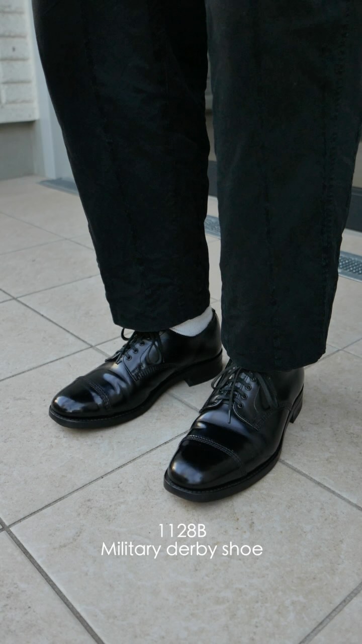 Masterpiece 【MILITARY COLLECTION】 1128B Military derby shoe “TRY