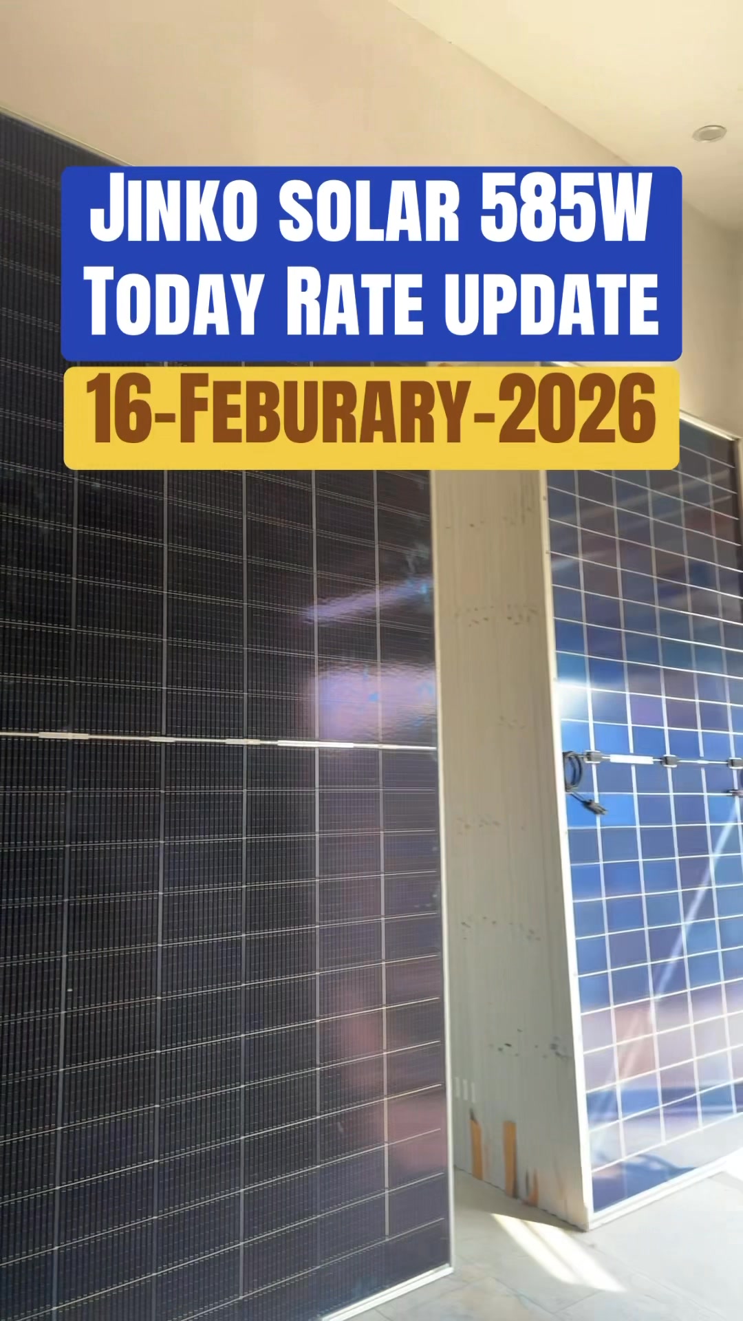Jinko 625W Solar Panel is Back!! The anticipated Jinko 625W Solar