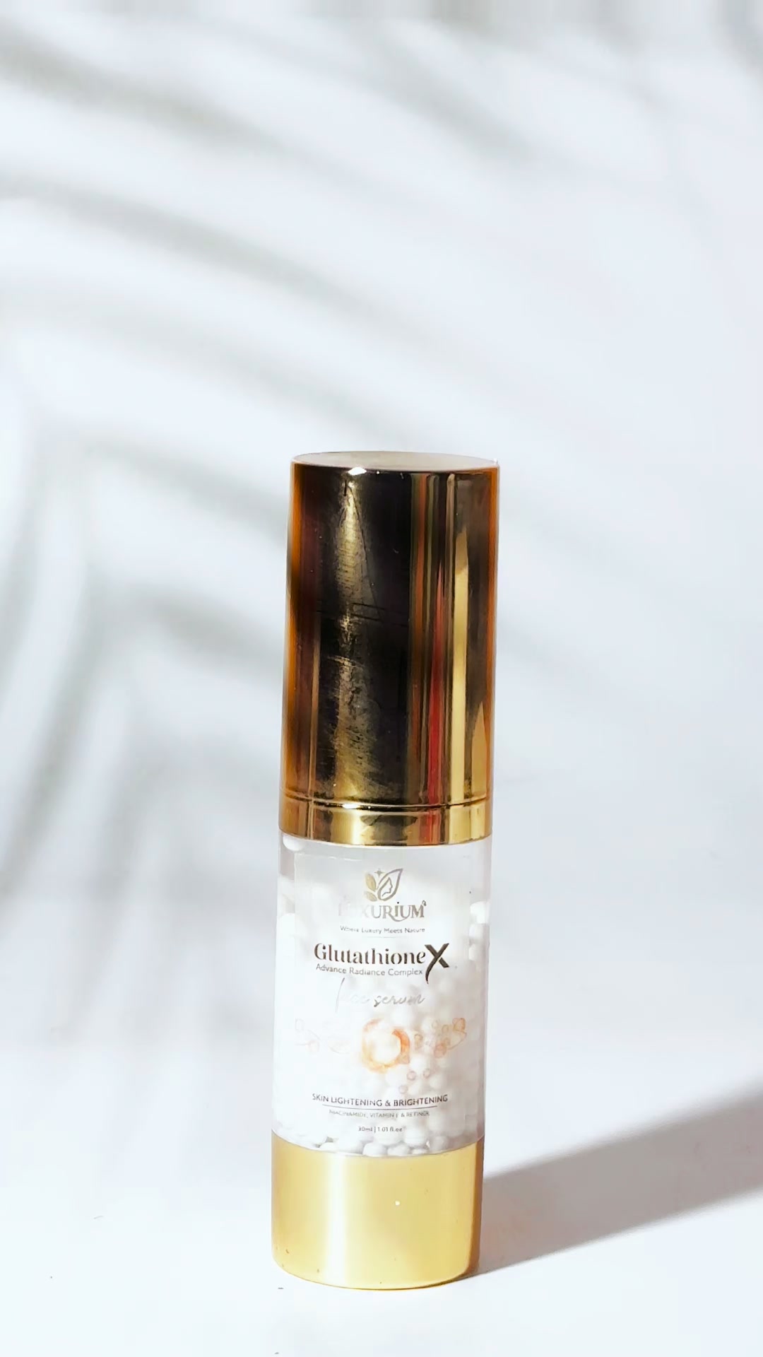 Science in every pearl. Radiance in every drop. 🤍✨, GlutaNX Face Serum by Luxurium Beauty uses encapsulated Glutathione technology to preserve active potency until the second it touches your skin. 