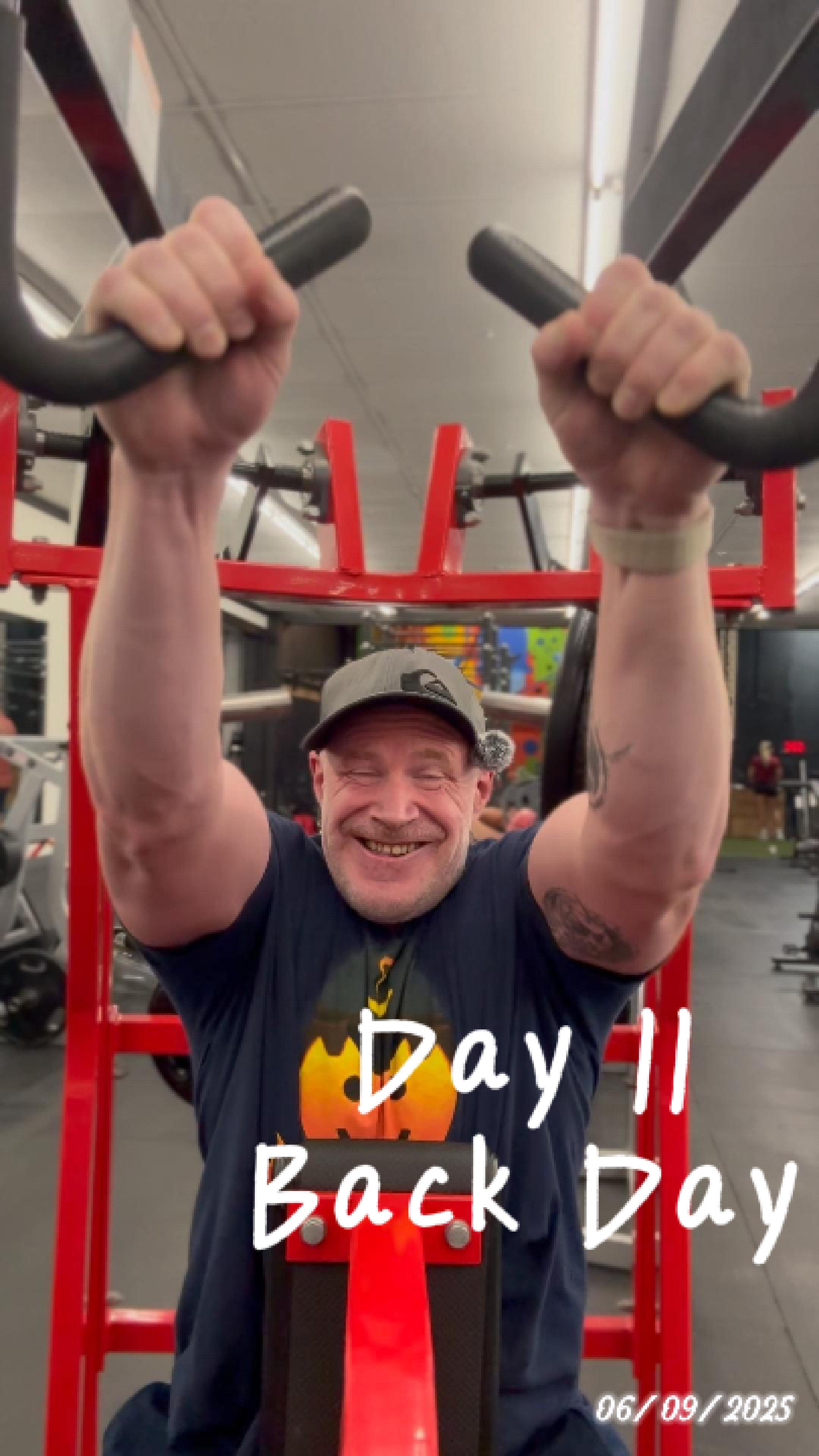 Day 11 cut - Back day #fitness #weightloss #bodybuilding | Eric Smith ...