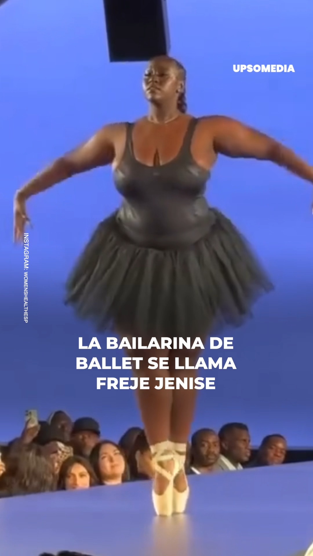 La bailarina de ballet Freje Jernise fue la encargada de inaugurar el ...