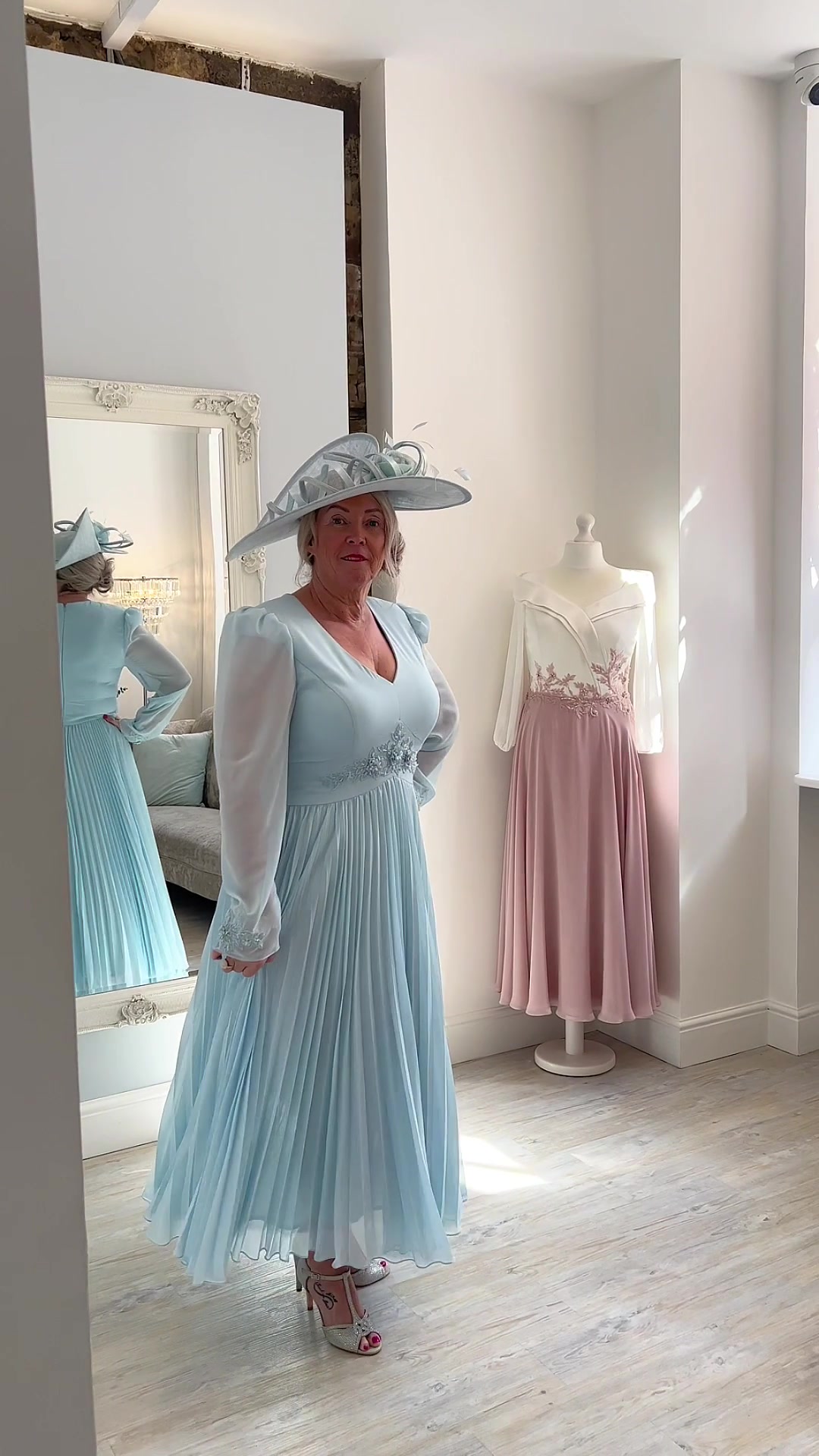 veromia bridesmaid dresses Inconspicuous? Not you in this dress! ✨ , We absolutely adore this Dressed Up gown. , Would you like to try this on?👀 , Book your appointment , www.miabellaltd.com/appointments/, #miabellamums color:Teal feature:ruffle-1 Women's Sonora Crochet Dress