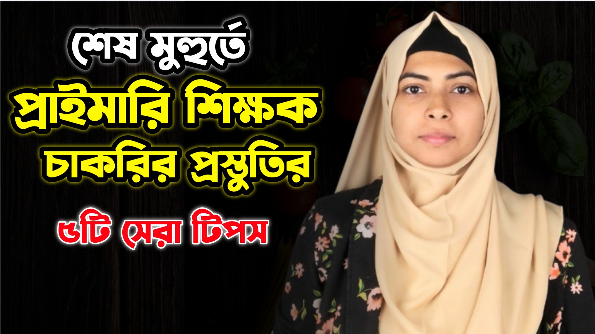 শেষ মুহূর্তে প্রাইমারি চাকরির প্রস্তুতির জন্য ৫টি সেরা টিপস | 5 Best ...