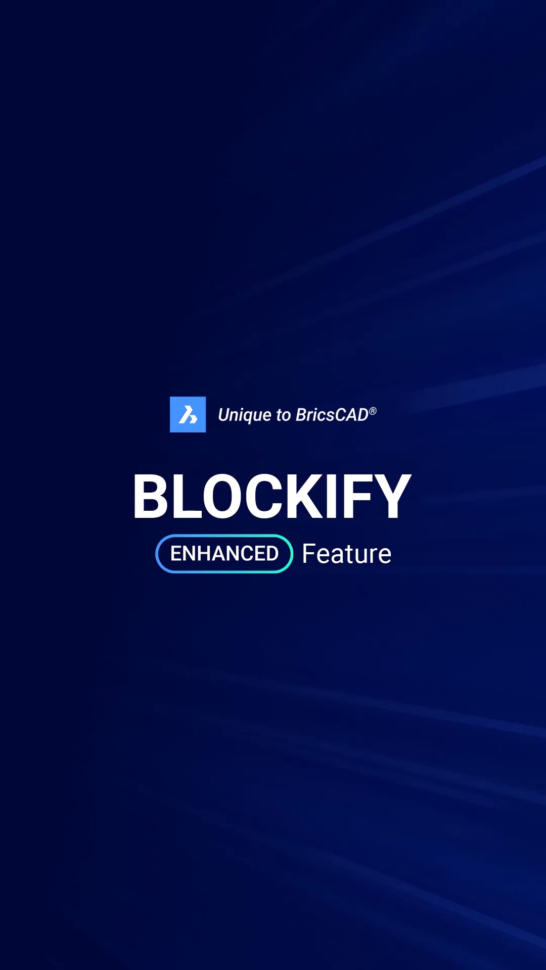 Octave Bricscad - The BLOCKIFY command is smarter than... | Facebook