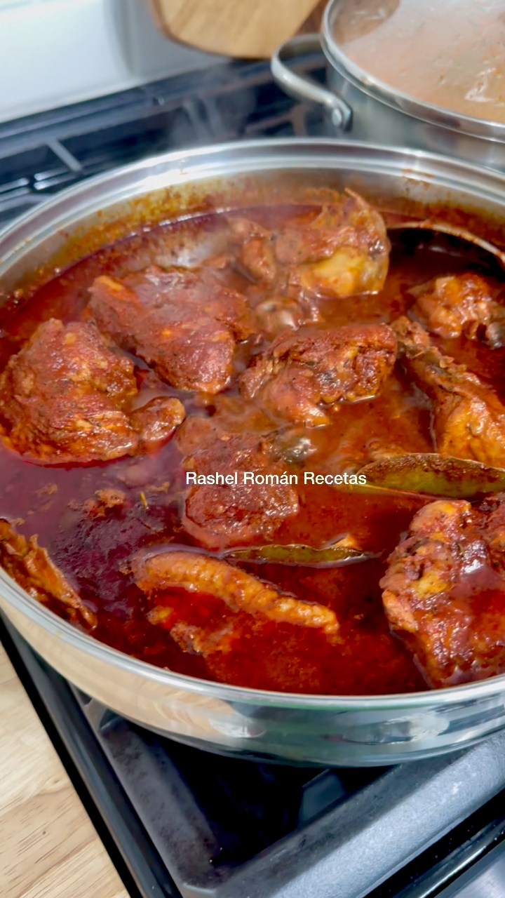 Riquísimo pollo en chile ajo fácil... - Rashel Roman Recetas | Facebook