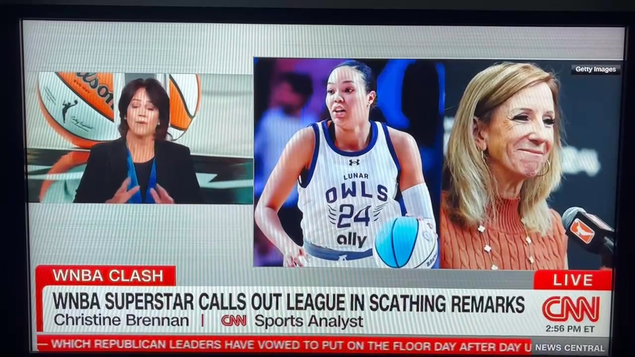 A portion of our CNN interview on the chaos enveloping the WNBA ...