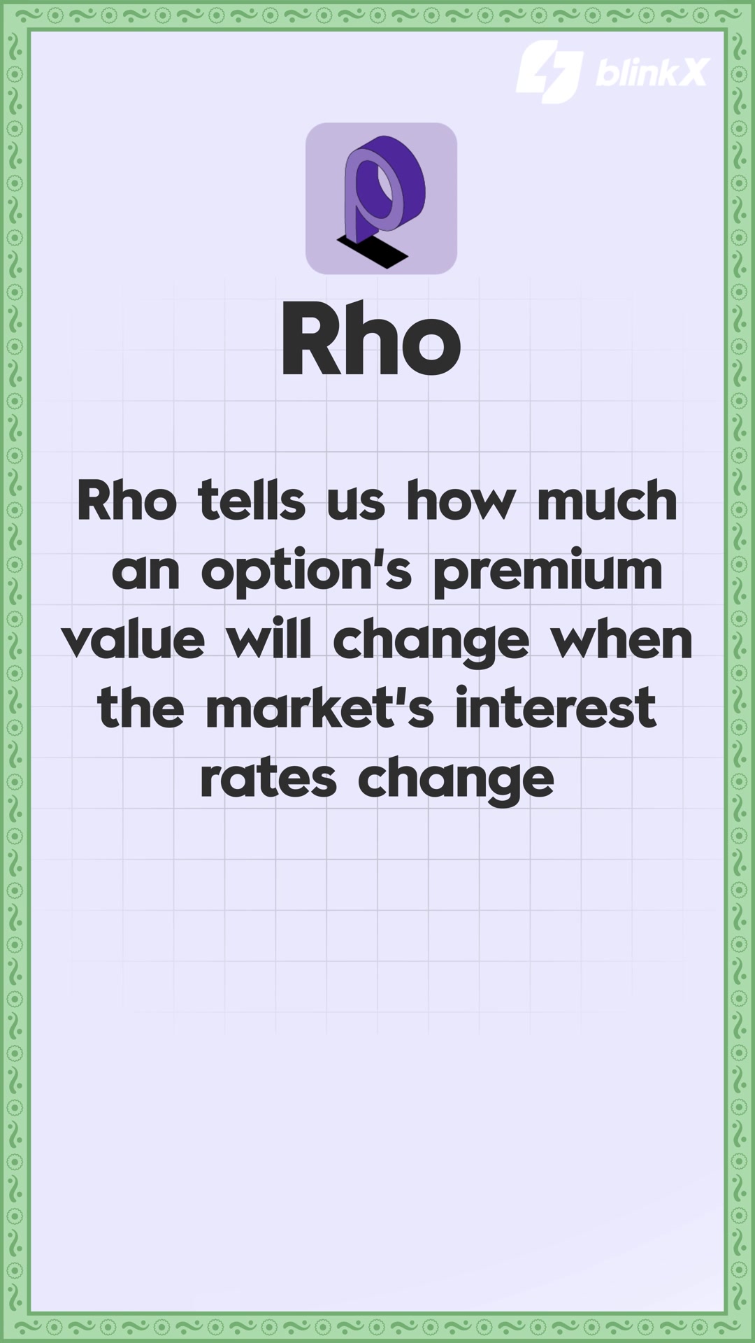 Most ignored but still important – Rho shows how rate changes shift ...