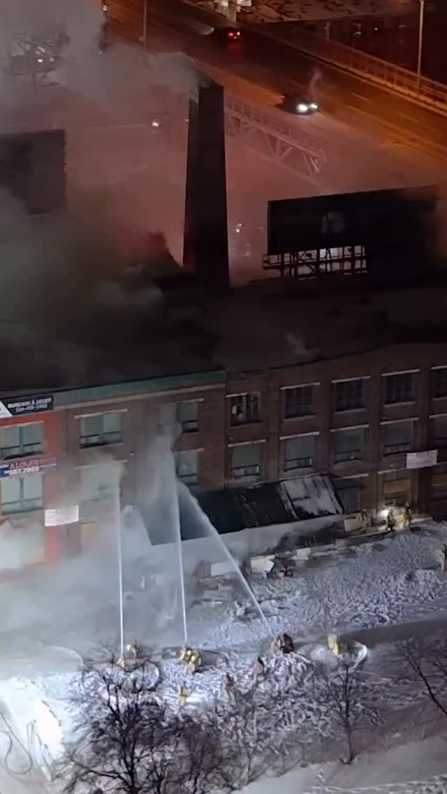 Rare catch on video: Real life backdraft! Crews had a scary moment when ...
