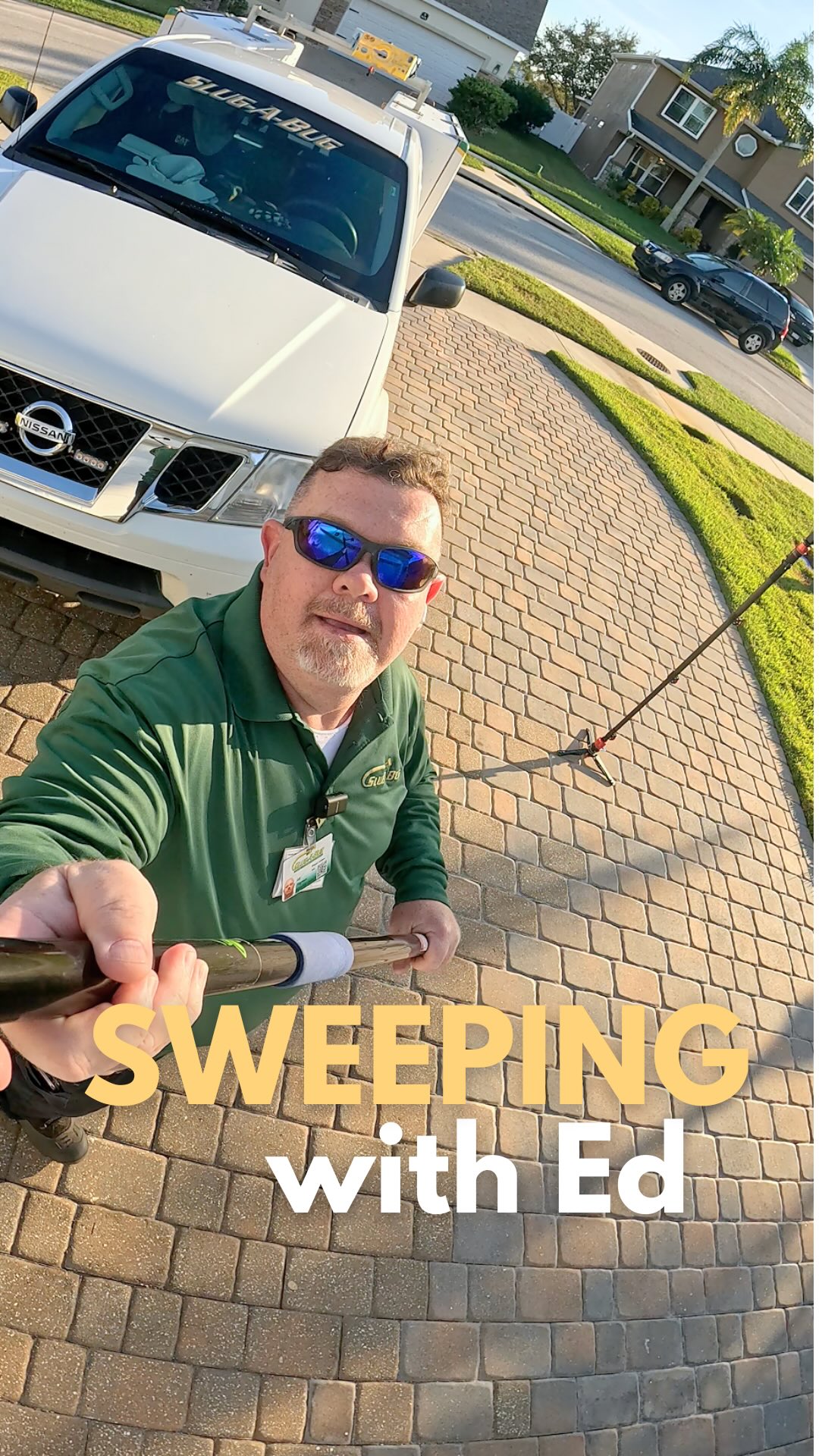 When you give Ed a GoPro… 🎥🧹 Next thing you know he’s an influencer😂 ...