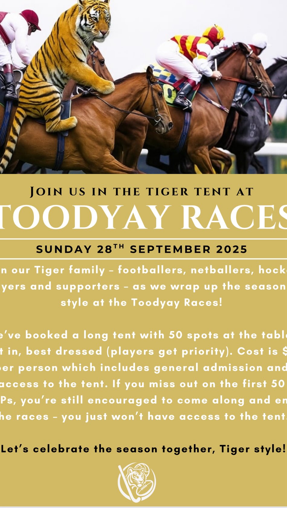 Just a quick note before a big weekend of finals… Join our Tiger family ...