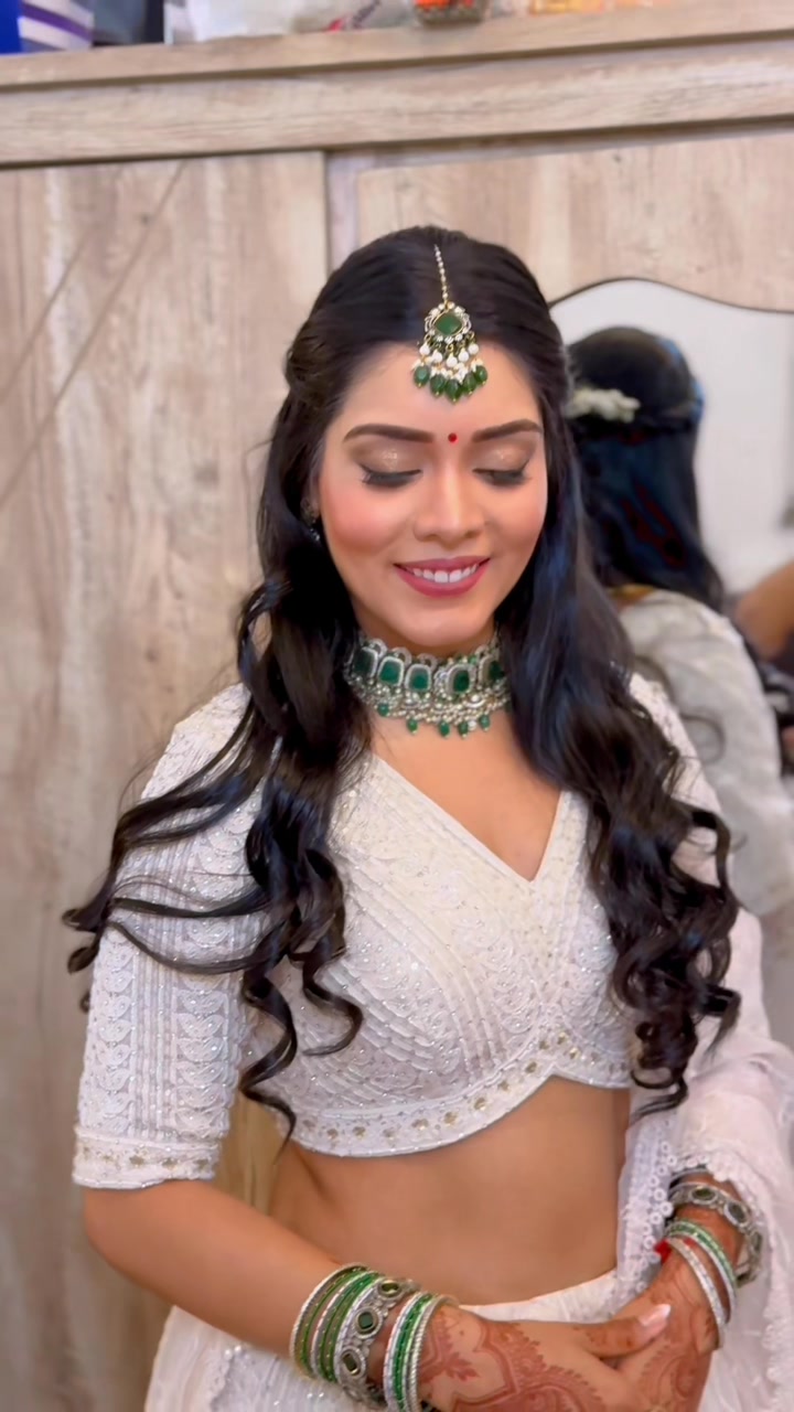 Bride reception look | Absolute beauty by kamla Rungasamy | Facebook