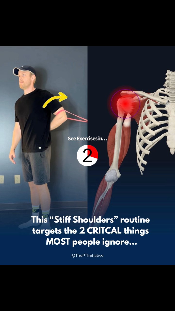 🚨If your shoulders always feel stiff, you’re probably missing these two ...