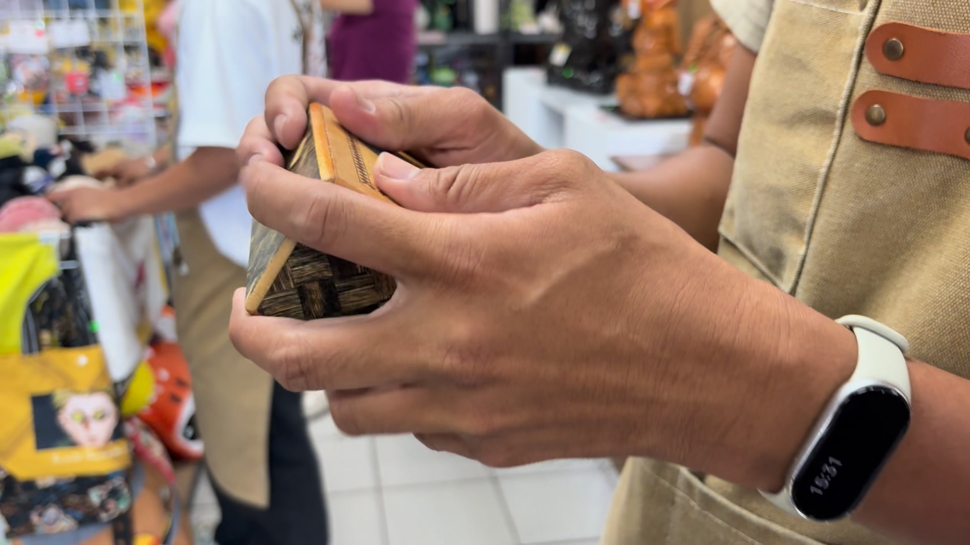 A himitsu-bako (Japanese: 秘密箱), or Japanese puzzle box, is a