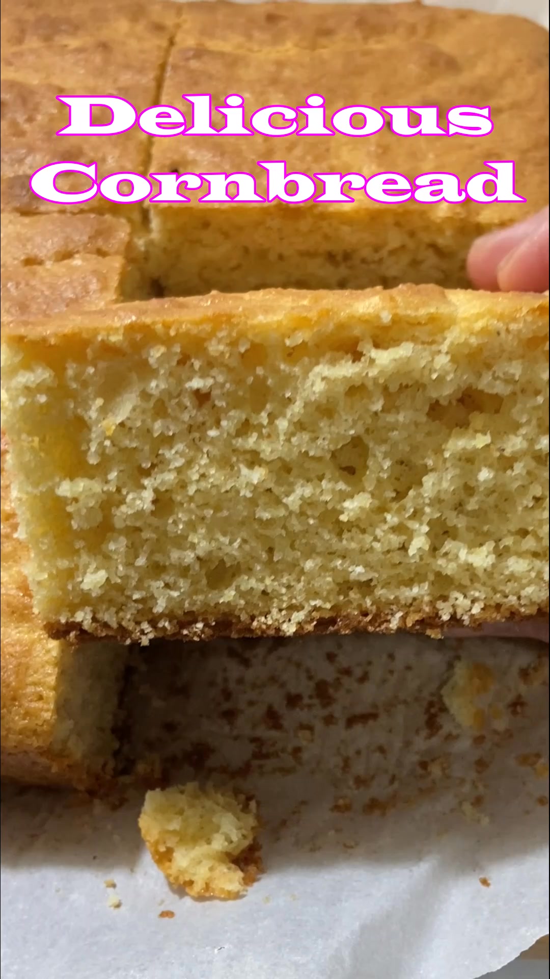 Homemade Cornbread #cornbread #yellowcornbread | Leonor's Corner | Facebook