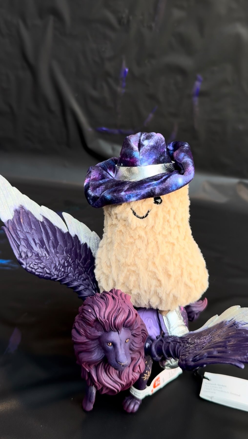 How cute is this Peanut With Space Rodeo Outfit?! Riding a moon