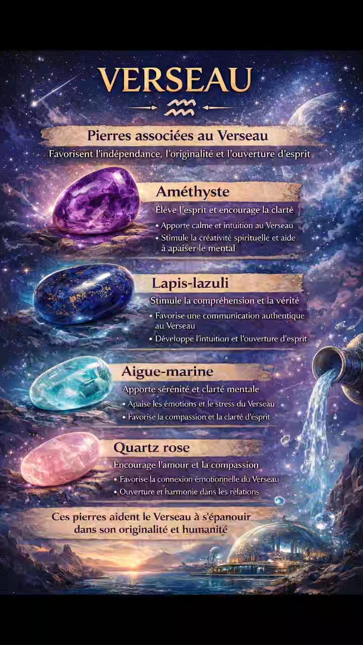Disponible sur esodco.fr En lithothérapie, chaque signe astrologique ...