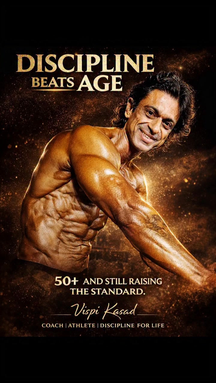 50+ | ZERO EXCUSES Discipline has no age. 💪🔥 — Vispi Kasad | Vispi ...