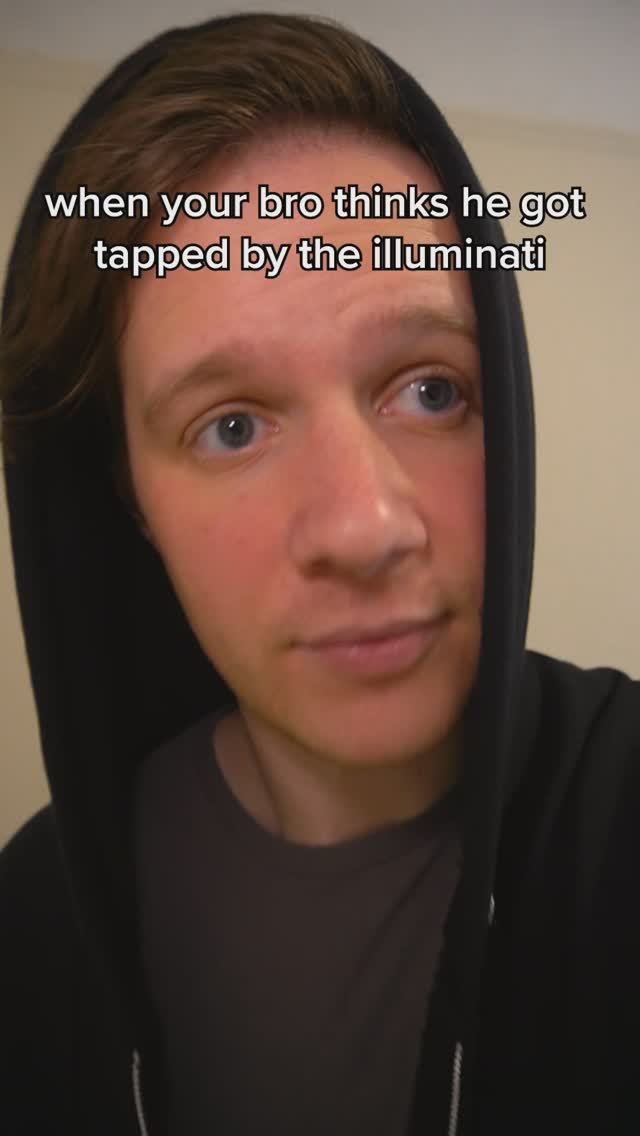 when your bro thinks he got tapped by the illuminati | Andrew Rousso ...