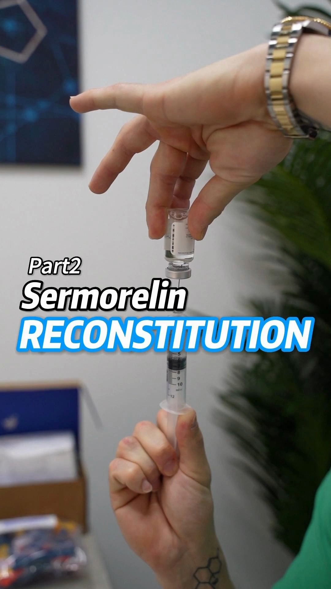 how much bac water to mix with 10mg sermorelin What mixture is recommended for and water? Seeing and hearing mixed things. 5 ml for 10mg? Select Your Start Date:10th March house Bac Water for Reconstitution